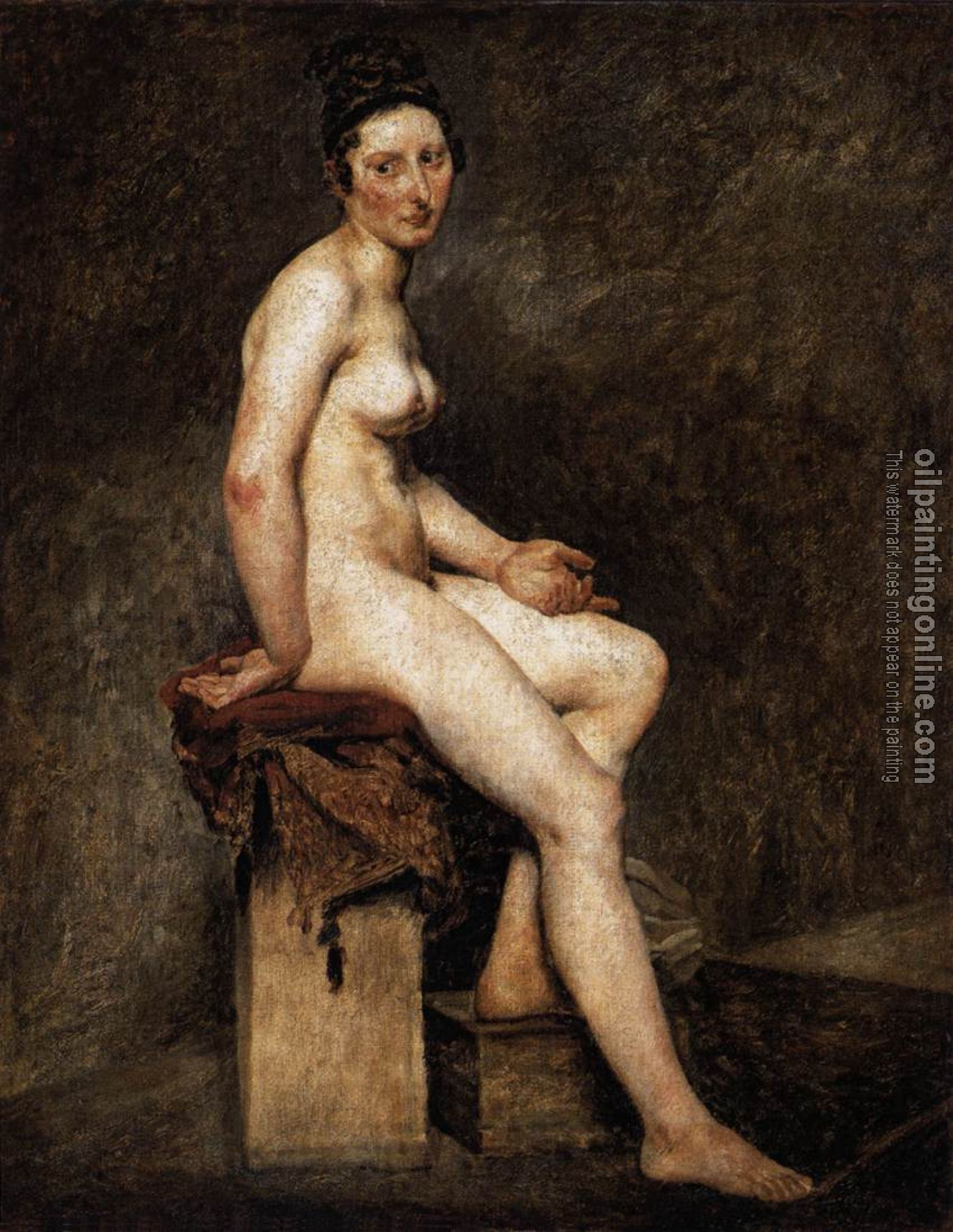 Delacroix, Eugene - Mlle Rose